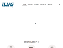 Tablet Screenshot of ilias-solutions.com